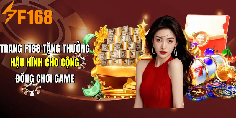 Trang F168 tặng thưởng hậu hĩnh cho cộng đồng chơi game